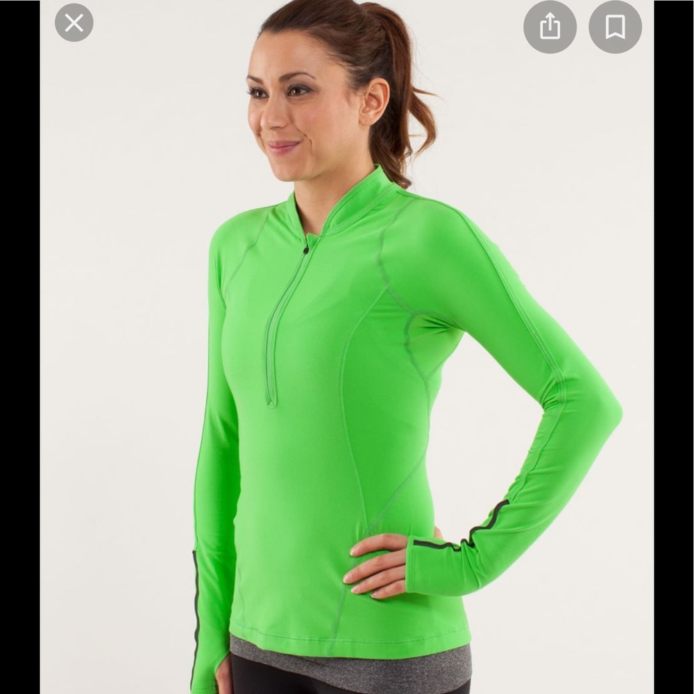 lululemon size 8 running long sleeve top NWT